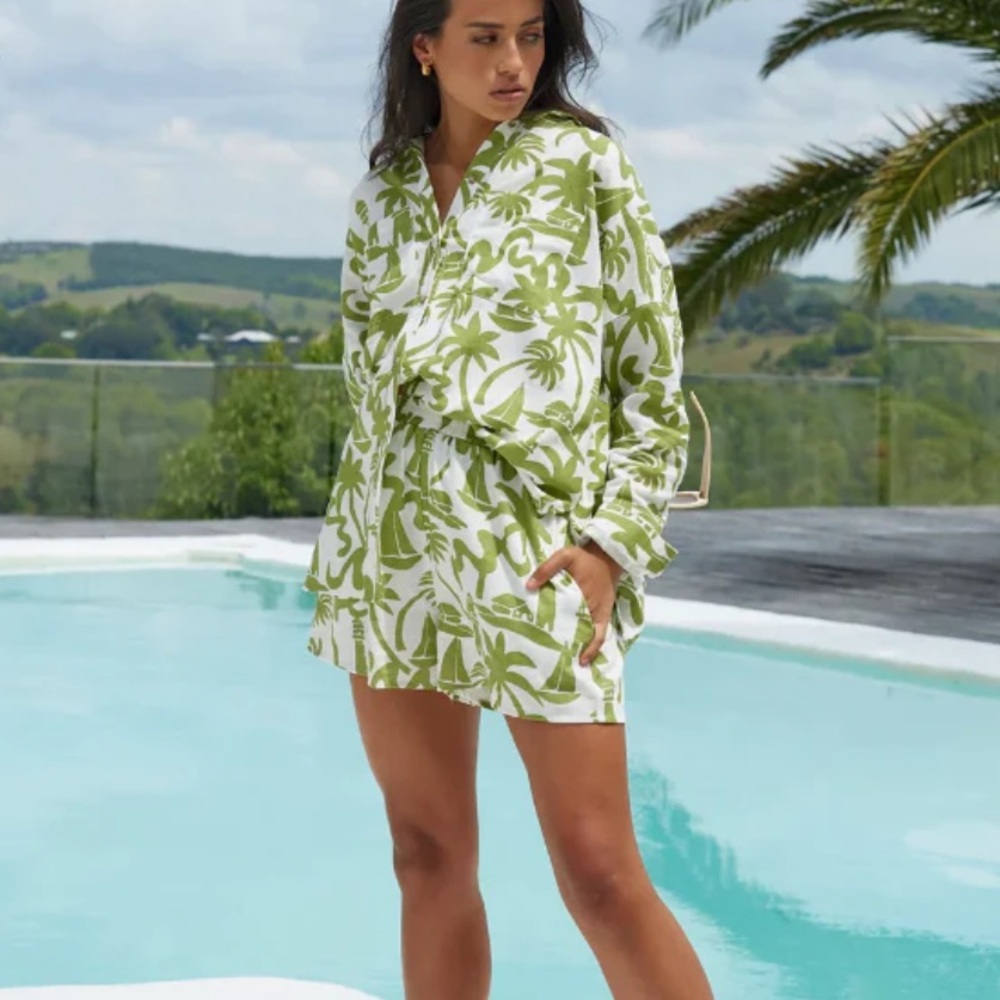 Girl and the Sun Tropical Short Set